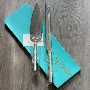 kate spade Lenox Cake Knife and Server